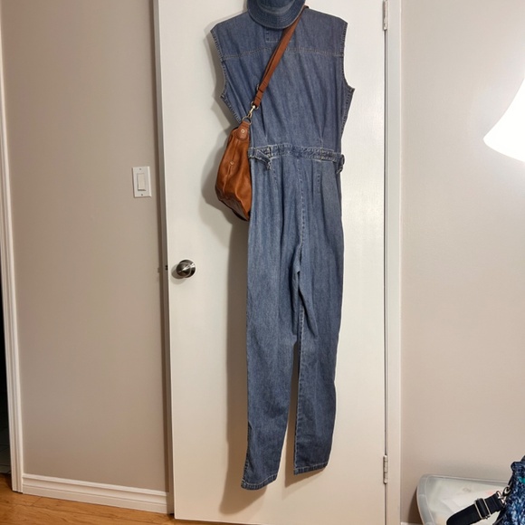 Vintage Liz Claiborne Denim jumpsuit size 10 US - Picture 3 of 4